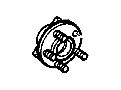 Mercury Wheel Hub - 1F1Z-1104-AA