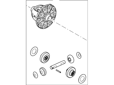 Ford 5L8Z-4026-BA Differential Assembly