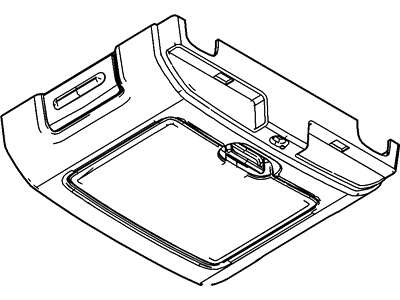 Ford 4L3Z-16519A70-AAC Console Assembly - Overhead