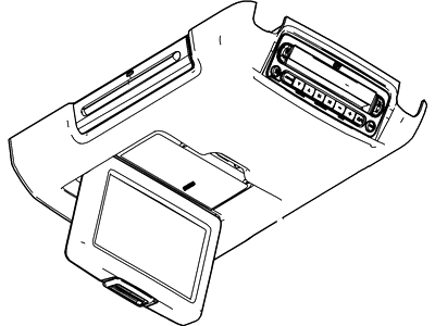 Ford 5L3Z-10E947-ABB Screen Assembly