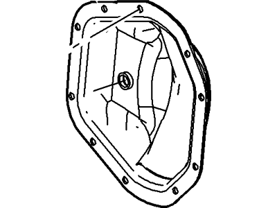 2014 Ford E-450 Super Duty Differential Cover - 9C2Z-4033-A