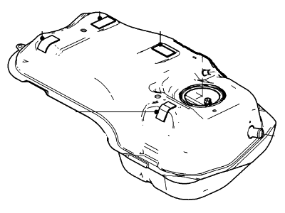 Ford 5M6Z-9002-AA Fuel Tank Assembly