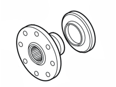 Ford F81Z-7B214-BA Flange