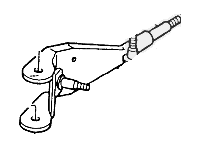 1991 Ford Explorer Radius Arm - FOTZ-3A360-A