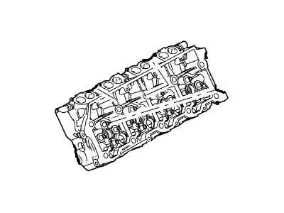 2009 Ford F-250 Super Duty Cylinder Head - 8C3Z-6049-BB