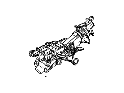 Mercury Steering Column - 6L2Z-3C529-AA