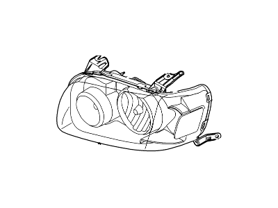 Ford 6L8Z-13008-AB Headlamp Assembly