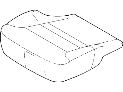 Ford 9A1Z-7862900-BE Seat Cushion Cover Assembly