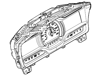 Ford Flex Instrument Cluster - DA8Z-10849-AA
