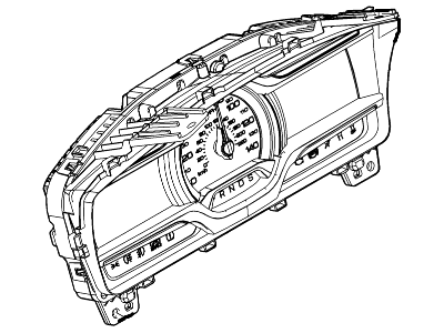 Ford DA8Z-10849-BA Instrument Cluster