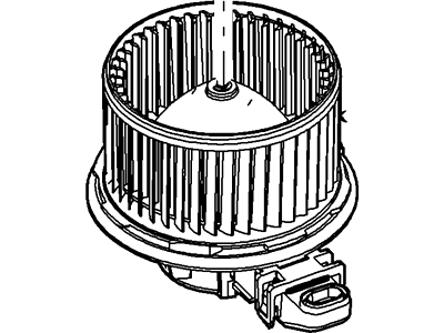 Ford AE9Z-19805-B Fan And Motor Assembly
