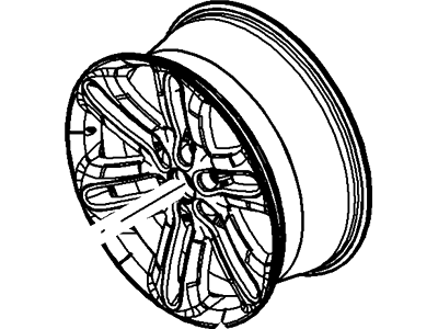 Ford 8L1Z-1007-A Wheel Assembly