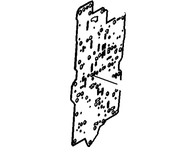 Ford BT4Z-7Z490-A Plate And Gasket Assembly