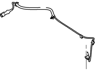 Ford Five Hundred ABS Sensor - 5F9Z-2C190-CA