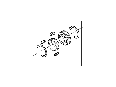 Lincoln Mark LT Synchronizer Ring - 5L3Z-7124-AA