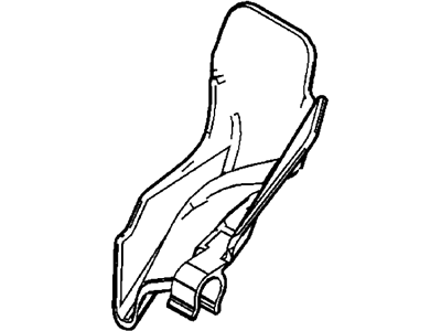 5W1Z-6N634-AA Ford Shield Illustration 1 of 1