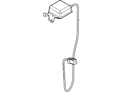 Mercury Mariner Antenna Base - 7M6Z-18A984-A