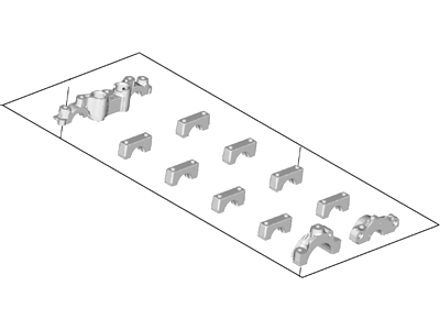 Ford Cylinder Head - EJ7Z-6049-A