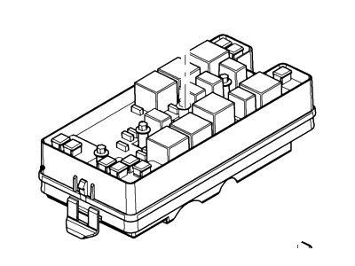 2005 Ford Mustang Fuse Box - 5R3Z-14A068-DA