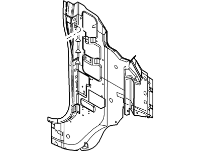 Ford 6C3Z-2502039-A Panel Assembly - Cowl Side