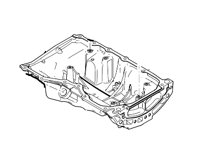 Mercury Milan Oil Pan - 6M8Z-6675-AB