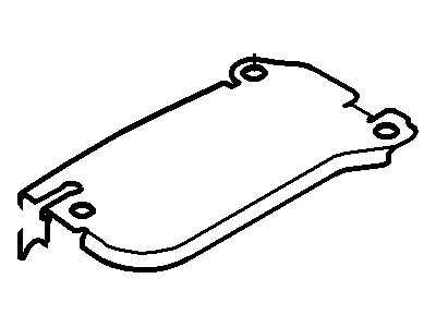 Lincoln MKZ Oil Pan Baffle - 3M4Z-6687-AA