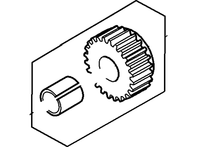 Ford 8L2Z-7177-B Sprocket Assembly - Driving