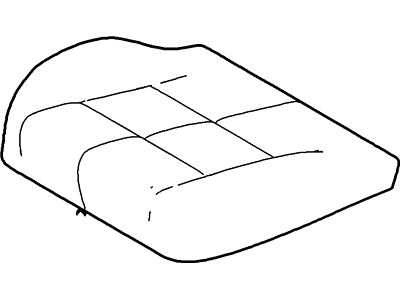 Ford 5L5Z-1362900-BAC Seat Cushion Cover Assembly