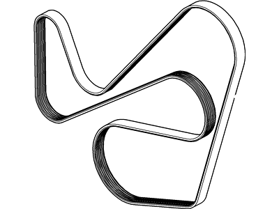 Mercury Mariner V-Belt - 5L8Z-8620-BB