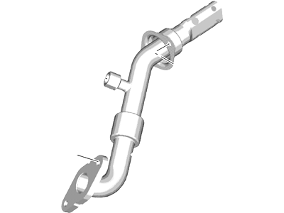 Ford Crankcase Breather Hose - CK4Z-9E470-A