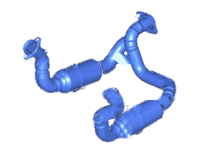 Ford F-250 Super Duty Catalytic Converter - HC3Z-5F250-B