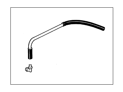 1998 Ford F-250 PCV Hose - F75Z-6C324-FA