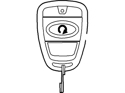 Ford Car Key - DS7Z-15K601-F