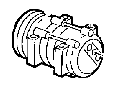 Ford A/C Compressor - G2MZ-19V703-AA