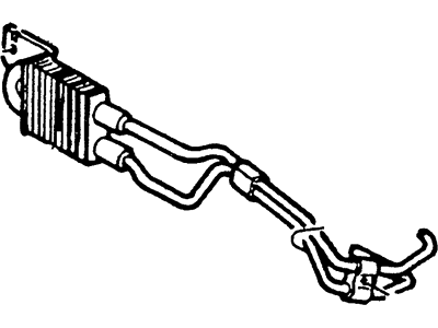 Ford F58Z7A095A Oil Cooler Assembly