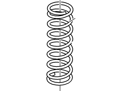 2003 Ford Focus Coil Springs - 3S4Z-5560-GA