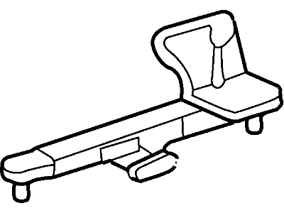 Ford XF2Z-1661704-BA Track Assembly - Seat