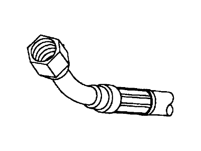 Ford F85Z-9288-AAGF Hose Assembly