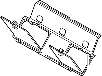 Ford 1L5Z-3540374-CAB Trim Assy - Back Panel