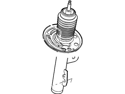 Ford AG1Z-18124-D Shock Absorber Assembly - Front