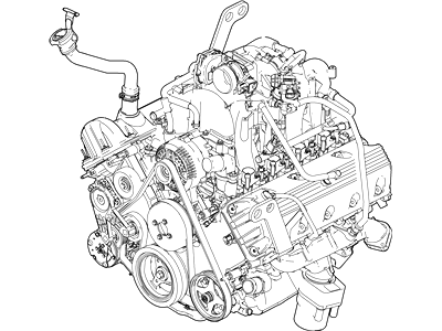 Ford 5C2Z-6007-DA Engine Assembly