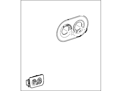 2003 Lincoln Navigator HVAC Control Module - 2L7Z-19980-BB