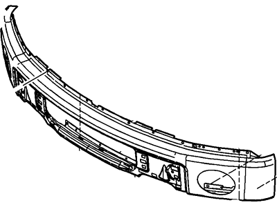 2013 Lincoln Mark LT Bumper - AL3Z-17757-BPTM