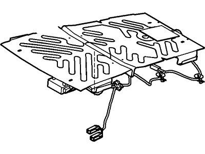 Ford CM5Z-14D696-C Heating Element Assembly