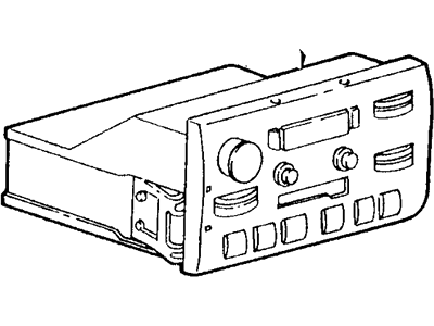 F6VZ-18C852-AA Ford Radio Receiver Assembly Illustration 1 of 1