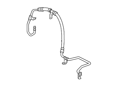 2004 Ford Escape Power Steering Hose - YL8Z-3A719-AA