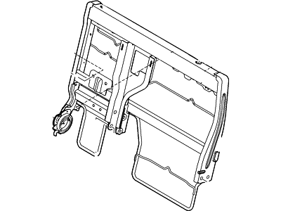 Ford BB5Z-78613A39-B Frame - Rear Seat Back Retaining