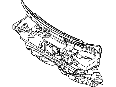 Ford FB5Z-7801670-B Insulator - Dash Panel