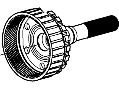 Ford FC3Z-7060-A Shaft And Gear Assembly