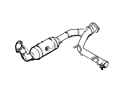 2005 Lincoln Navigator Catalytic Converter - 5L7Z-5E212-CB